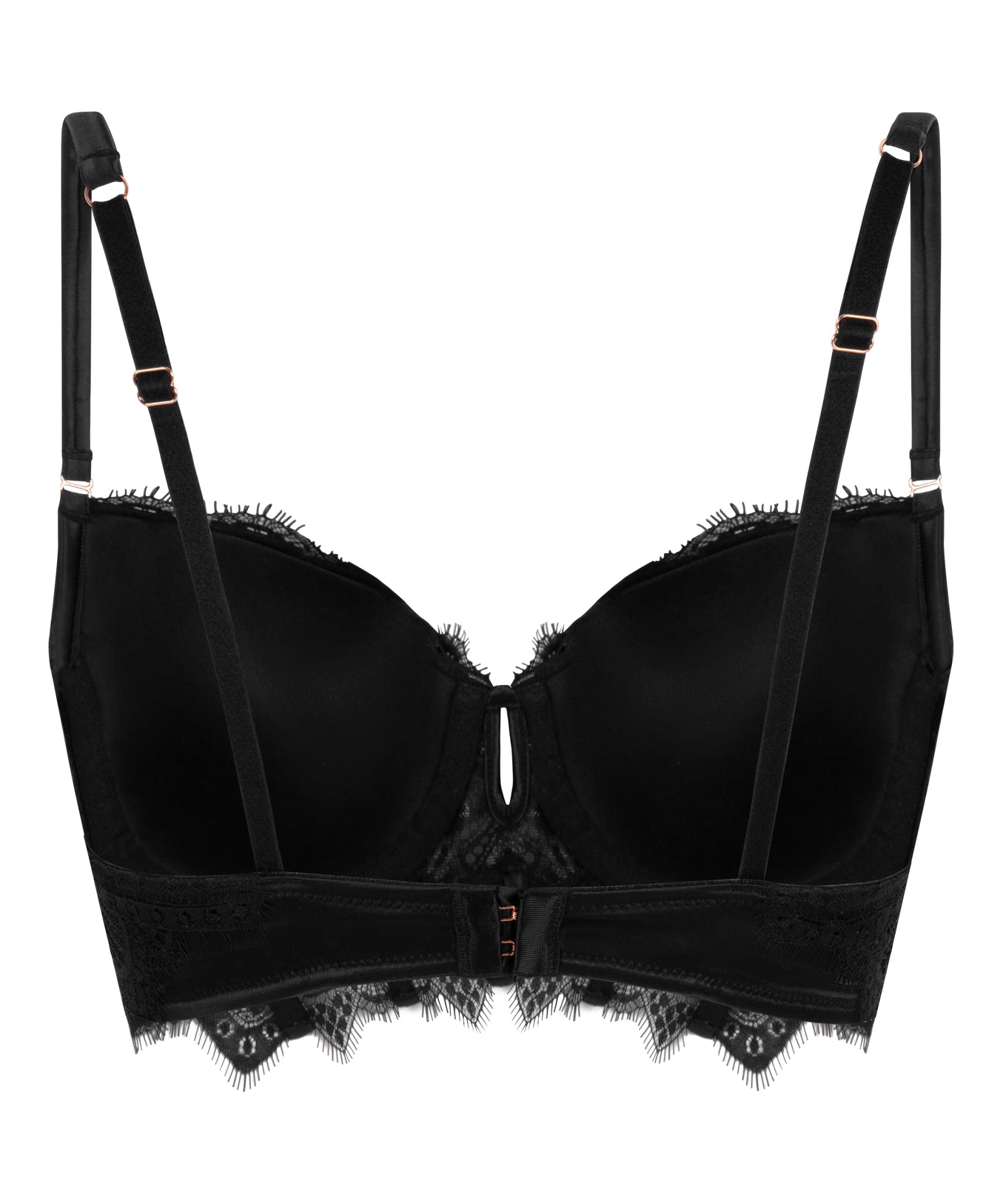 Hunkemoller_Caviar_Zoe Padded Longline Underwired Bra in Different Cup Sizes_303113_Caviar_06