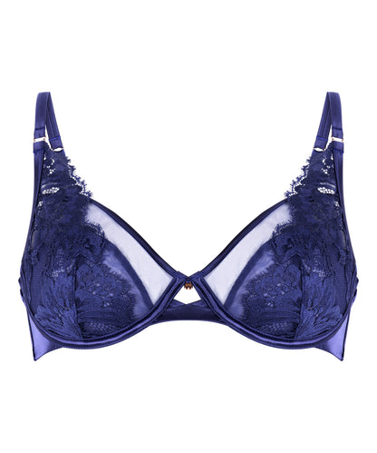 Hunkemoller_Twilight Blue_Grace Non-Padded Underwired Bra in Different Cup Sizes_303119_Twilight Blue_06