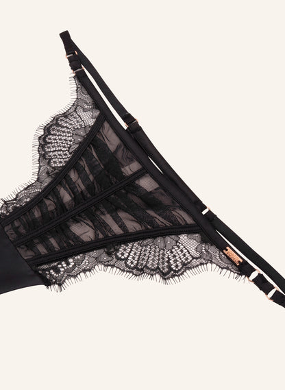 Hunkemoller_Caviar_Cynthia Highleg Tanga_303120_Caviar_04