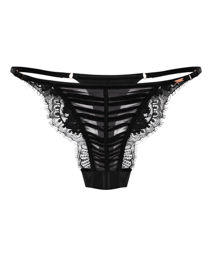 Hunkemoller_Caviar_Cynthia Highleg Tanga_303120_Caviar_05
