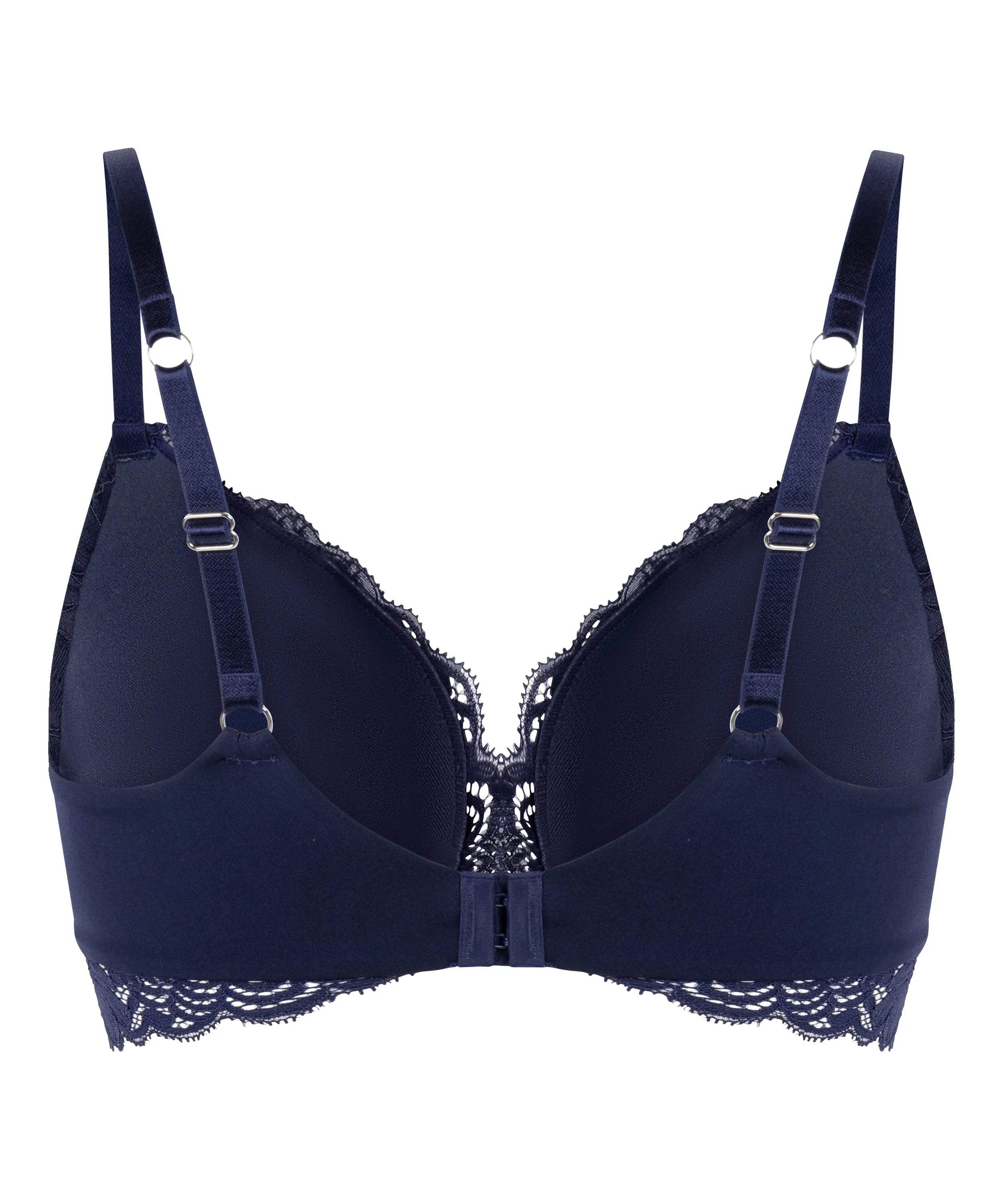 Hunkemoller_Blue_Andrea Padded Non-Wired Bra in Different Cup Sizes_303144_Peacoat_06