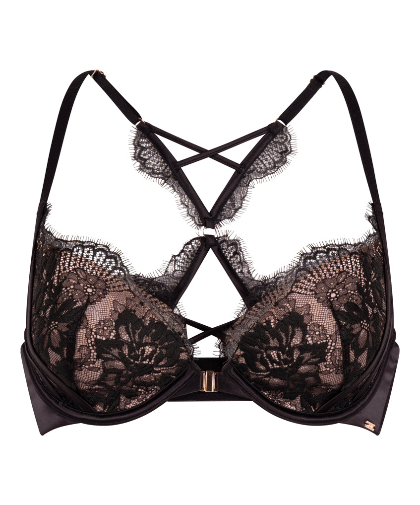 Hunkemoller_Caviar_Cynthia Padded Underwired Bra in Different Cup Sizes_303175_Caviar_05