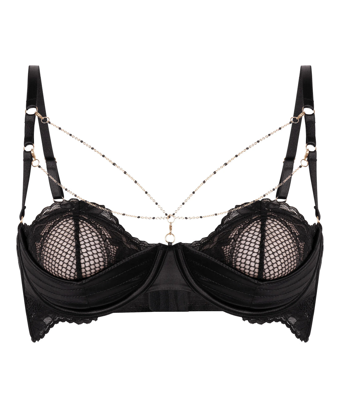Hunkemoller_Black_Half-Padded Cup Underwired Bra in Different Cup Sizes Belladonna_303237_Caviar_05