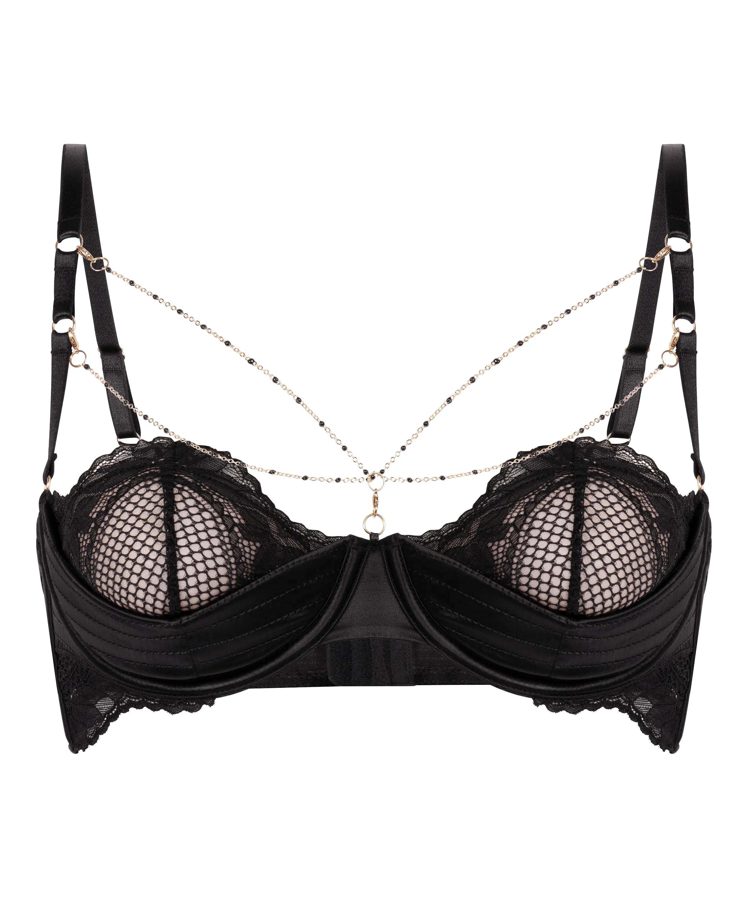 Hunkemoller_Black_Half-Padded Cup Underwired Bra in Different Cup Sizes Belladonna_303237_Caviar_05