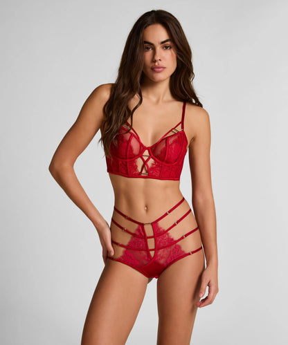 Hunkemoller_Red_Noeki High-Waisted Highleg Brazilian_303240_Chili Pepper_01