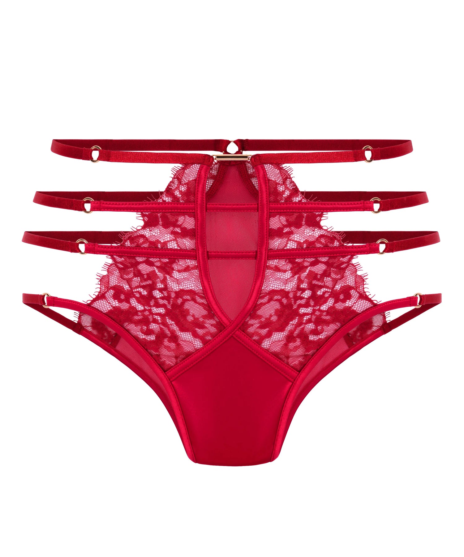 Hunkemoller_Red_Noeki High-Waisted Highleg Brazilian_303240_Chili Pepper_05