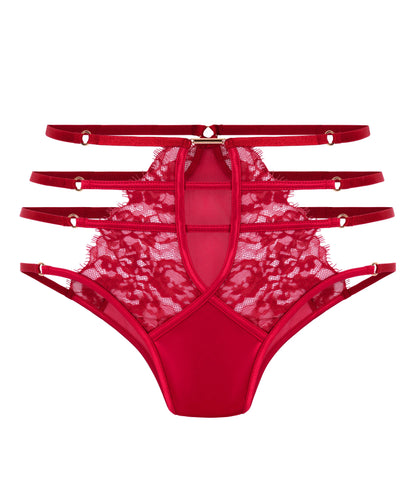 Hunkemoller_Red_Noeki High-Waisted Highleg Brazilian_303240_Chili Pepper_05