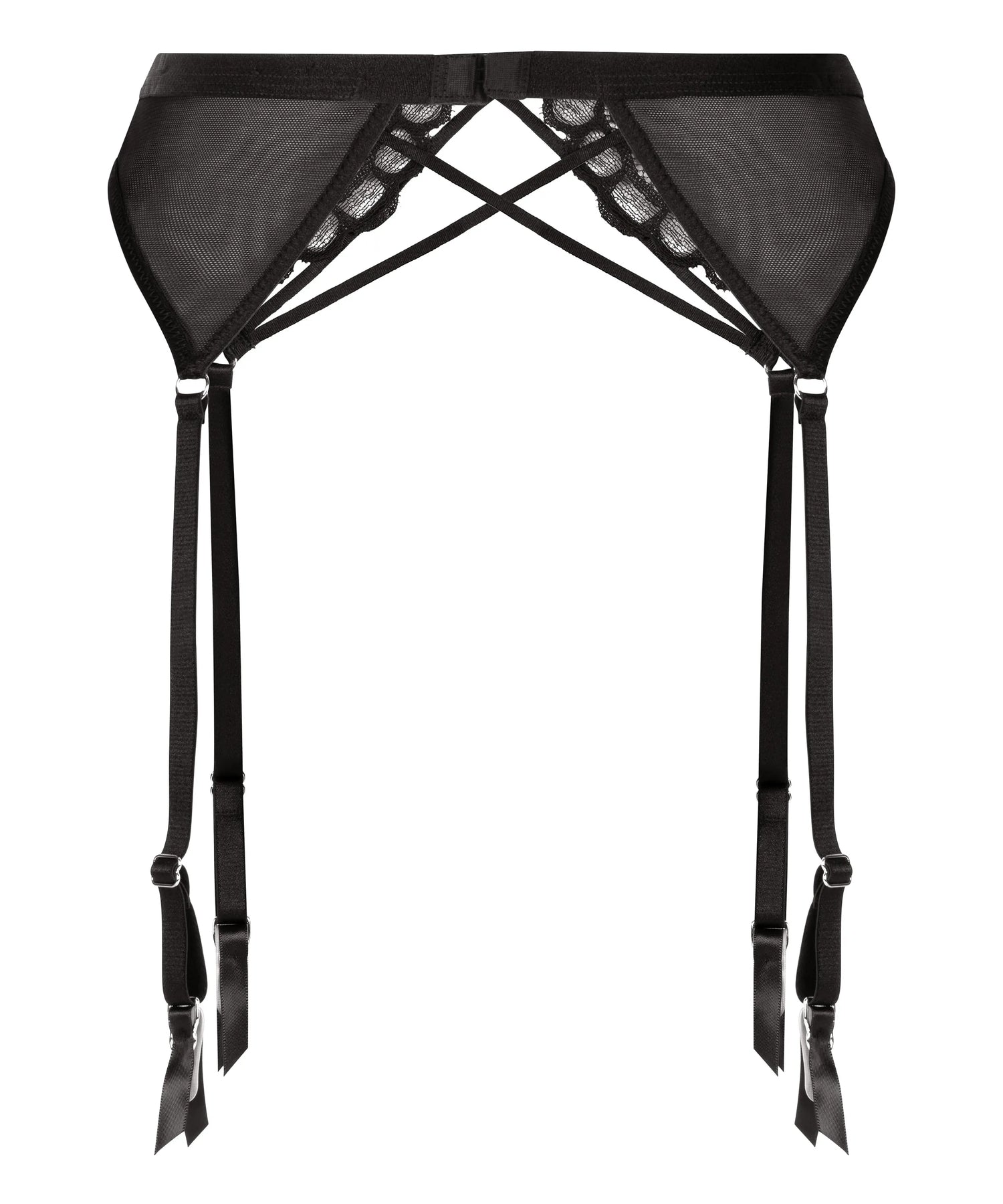 Hunkemoller_Black_Sabrina Suspender Belt_303264_Caviar_05