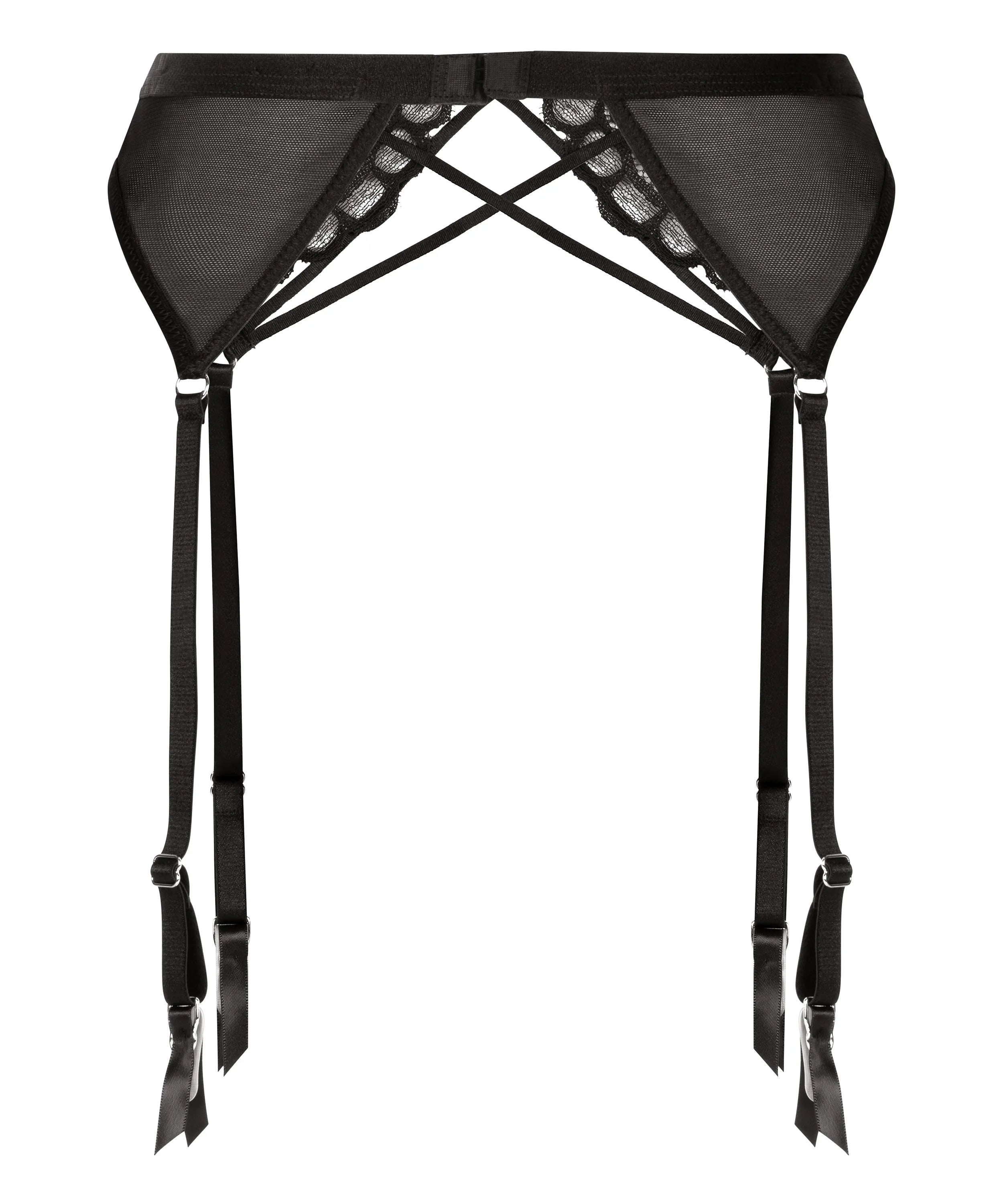 Hunkemoller_Black_Sabrina Suspender Belt_303264_Caviar_05
