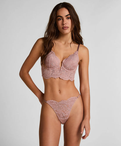 Hunkemoller_Purple_Essie Padded Underwired Longline Bra in Different Cup Sizes_303306_Woodrose_03