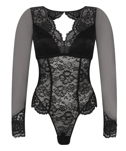 Hunkemoller_Black_Essie Longsleeved Body_303333_Caviar_04