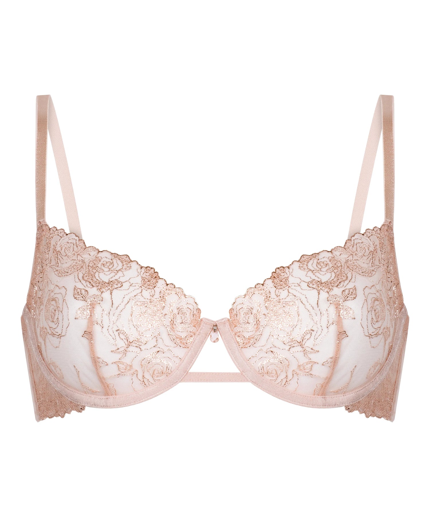 Hunkemoller_Pink_Hollie Non-Padded Underwired Bra in Different Cup Sizes_303355_Rose Smoke_06