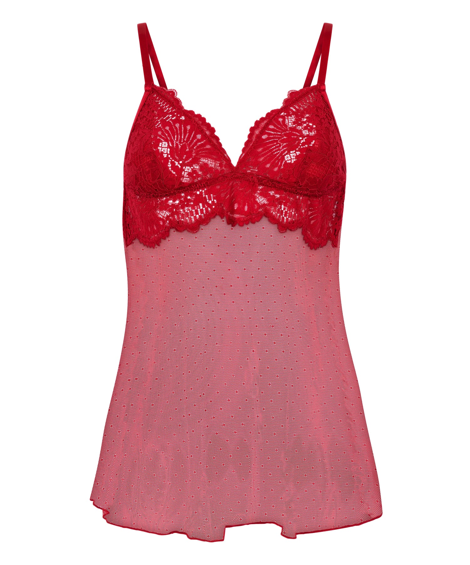 Hunkemoller_Red_Whitney Babydoll _303377_Chili Pepper_05