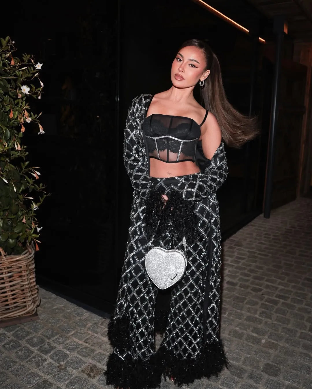 Hunkemoller_Black_Odette Bustier_303414_Caviar_07