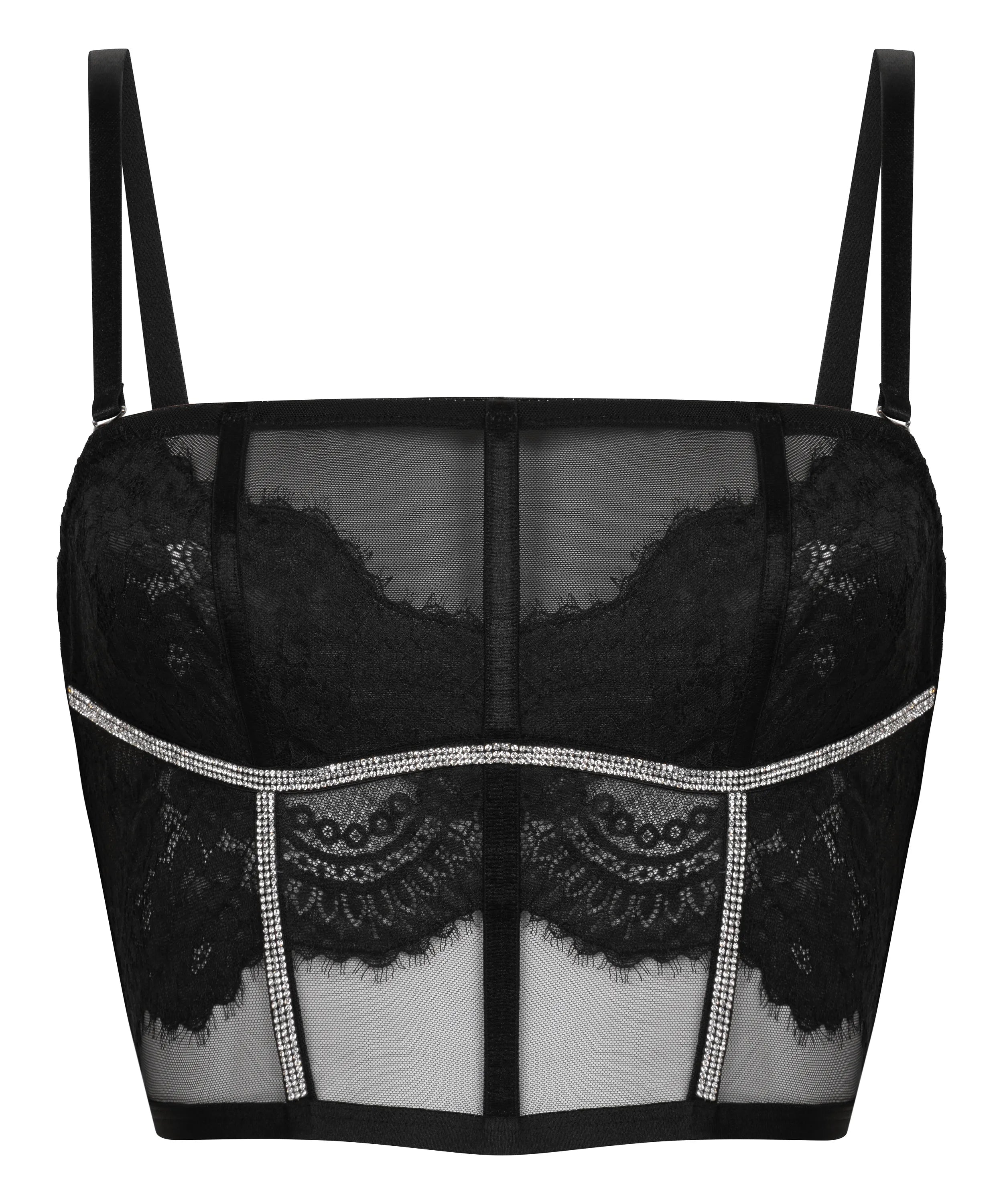 Hunkemoller_Black_Odette Bustier_303414_Caviar_08