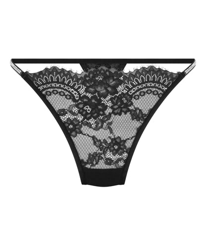 Hunkemoller_Black_Odette Highleg Thong_303415_Caviar_04