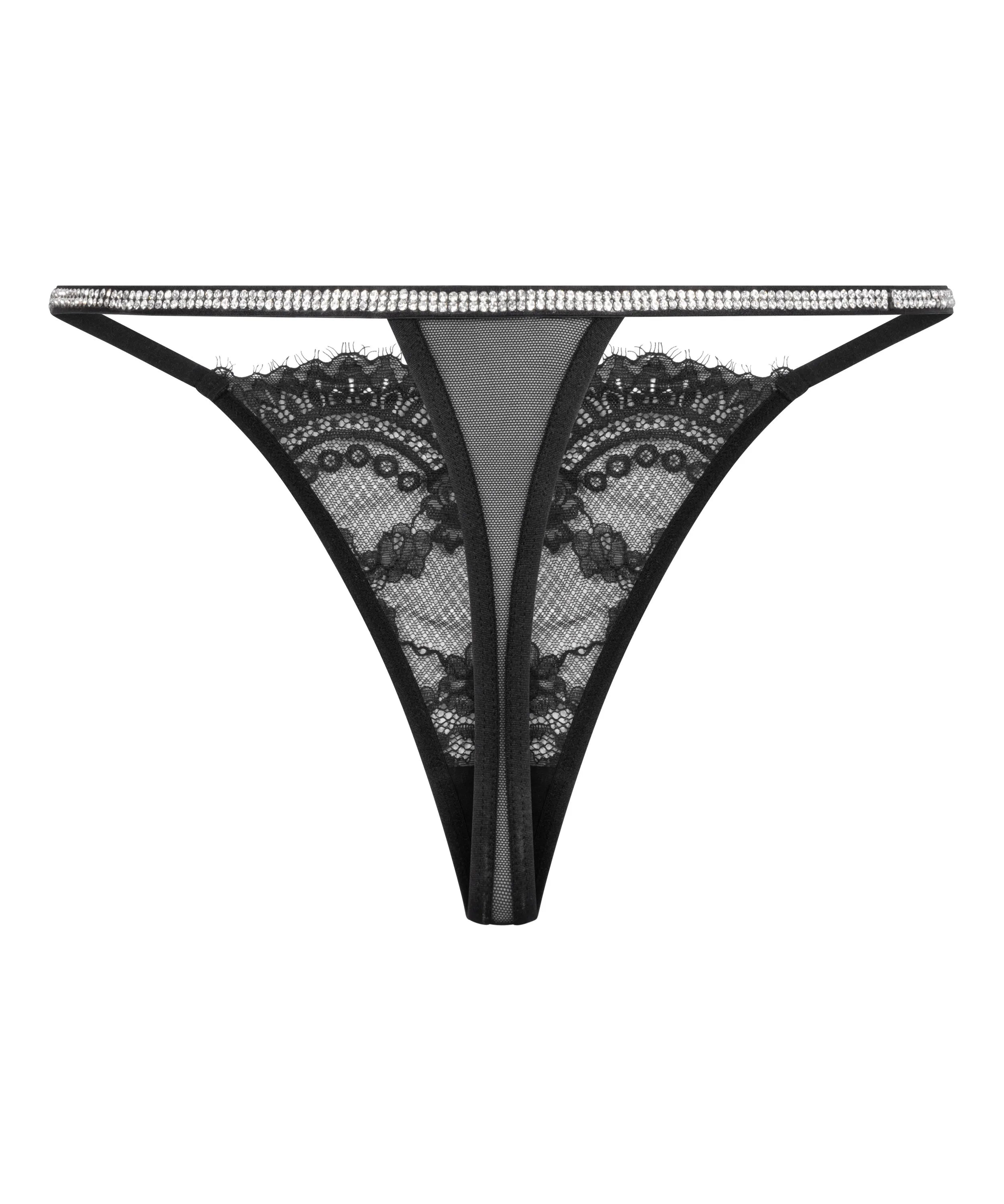 Hunkemoller_Black_Odette Highleg Thong_303415_Caviar_05