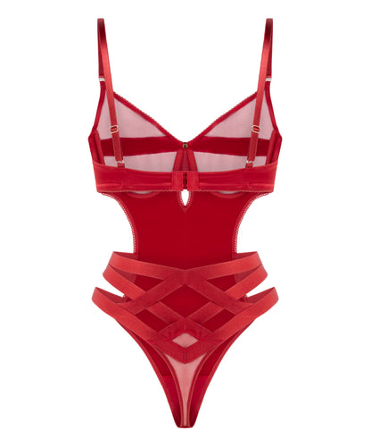 Hunkemoller_Red_Vienna Body in Different Cup Sizes_303421_Chili Pepper_05