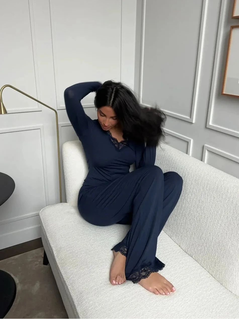 Hunkemoller_Blue_Pyjama Set_303429_HKM Blue_04