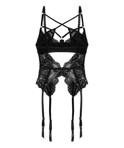 Hunkemoller_Black_Anna Bustier in Different Cup Sizes_303479_Caviar_06