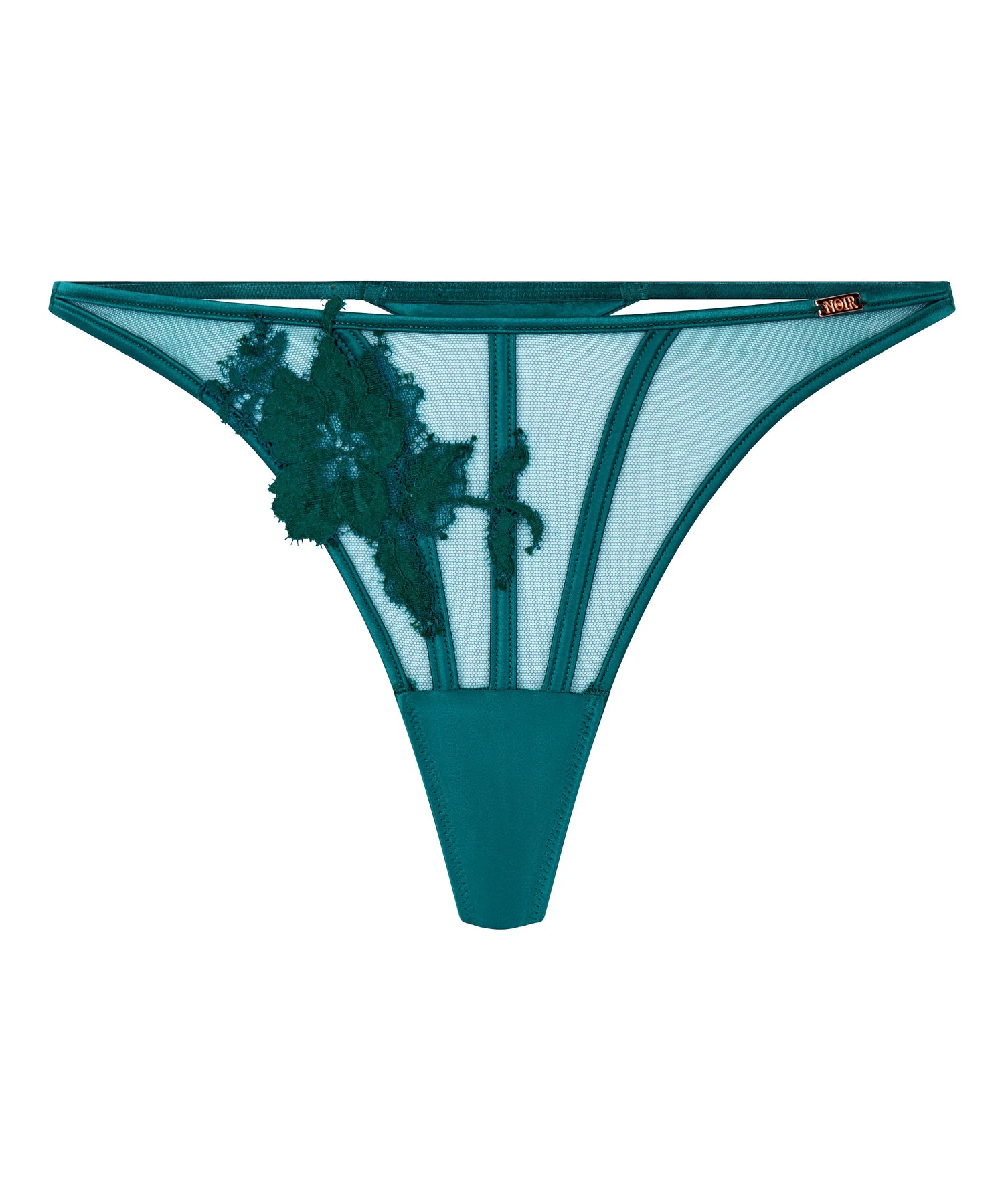 Hunkemoller_Green_Ember Thong_303533_Deep Teal_04