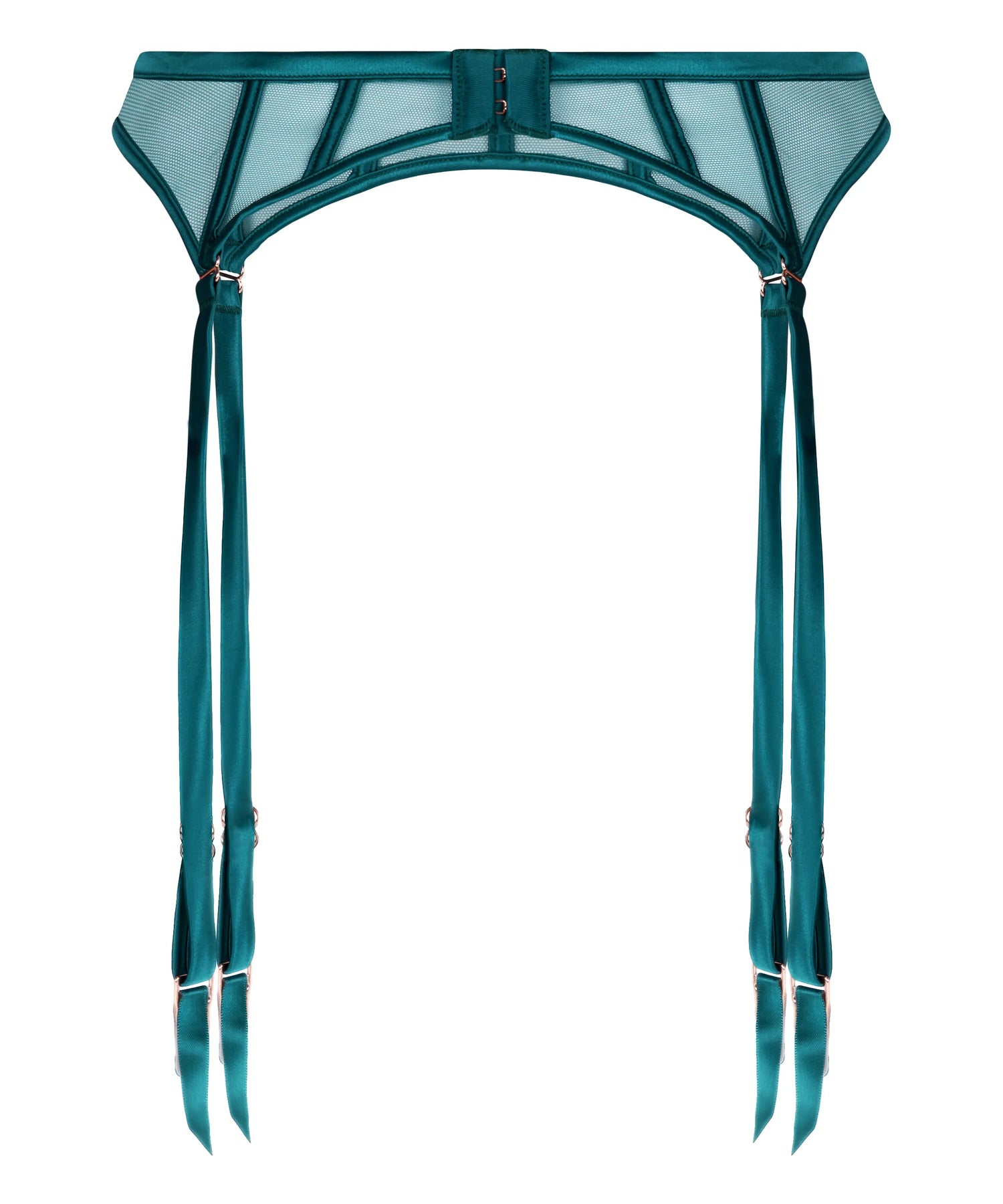 Hunkemoller_Green_Ember Suspenders_303534_Deep Teal_05