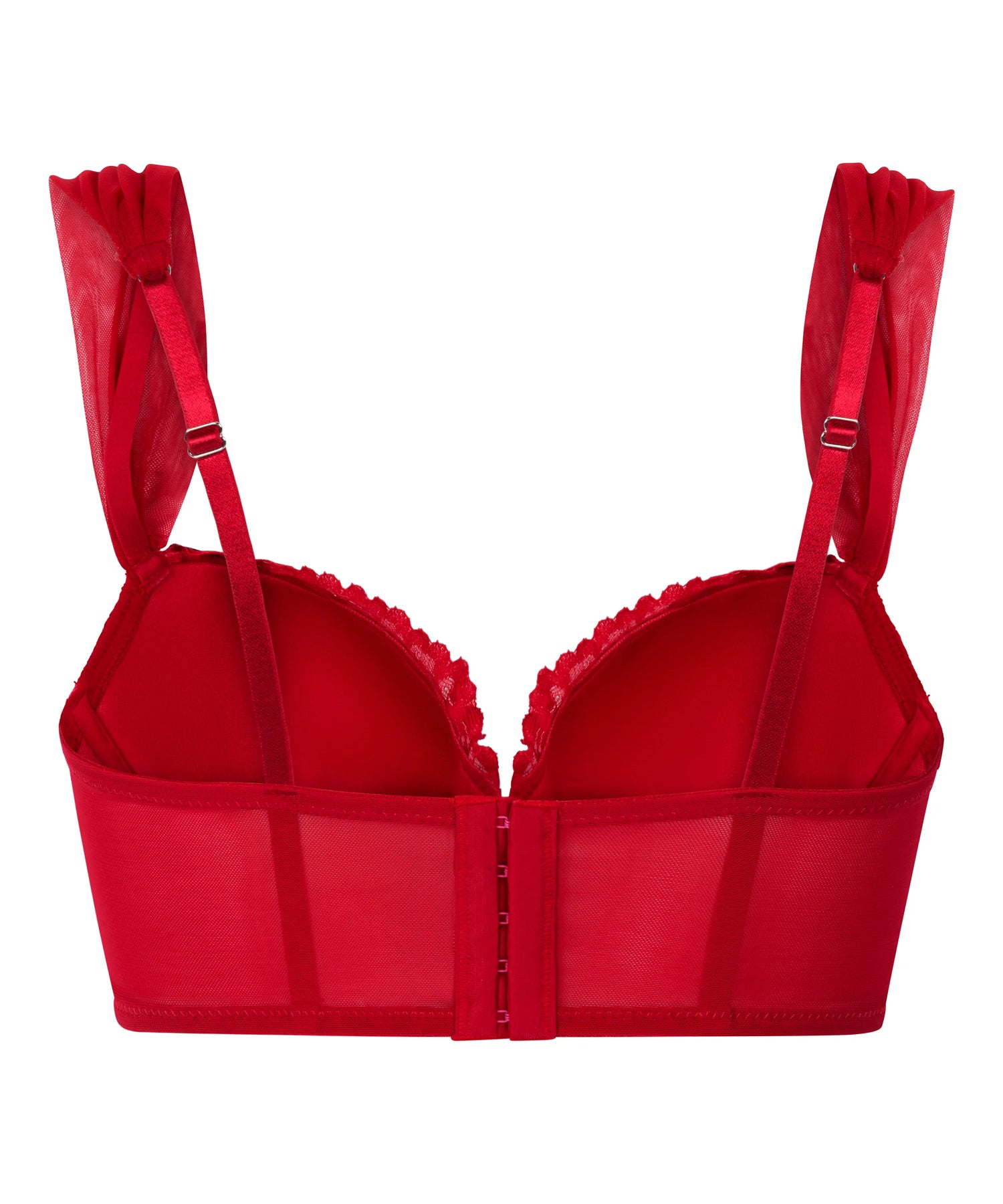 Hunkemoller_Red_Whitney Padded Underwired Longline Bra in Different Cup Sizes_303539_Chili Pepper_13