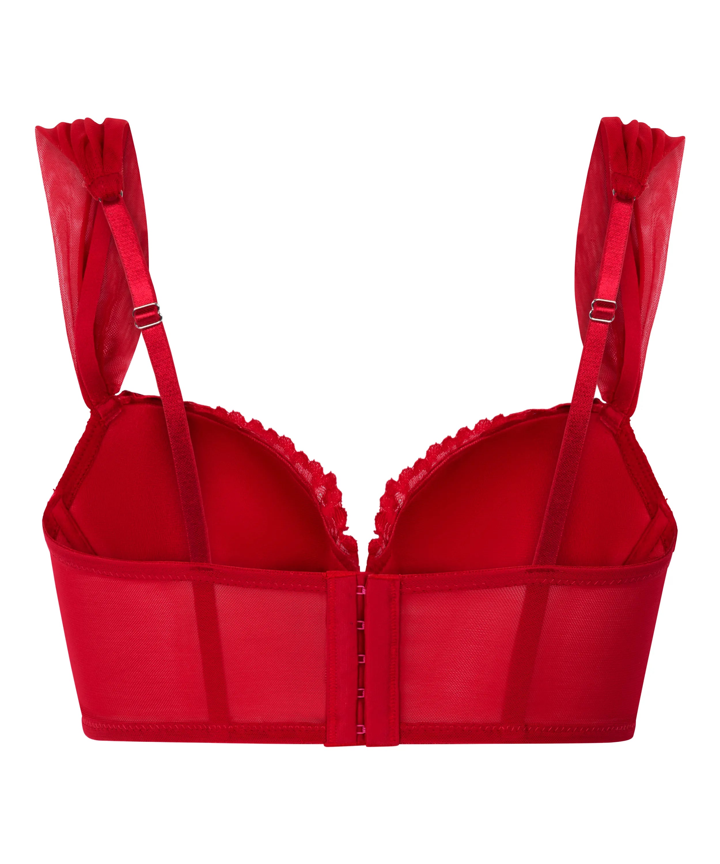 Hunkemoller_Red_Whitney Padded Underwired Longline Bra in Different Cup Sizes_303539_Chili Pepper_13