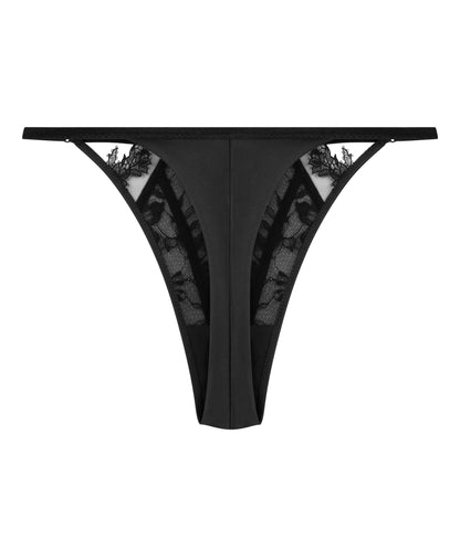 Hunkemoller_Black_Julia Highleg Thong_303555_Caviar_05