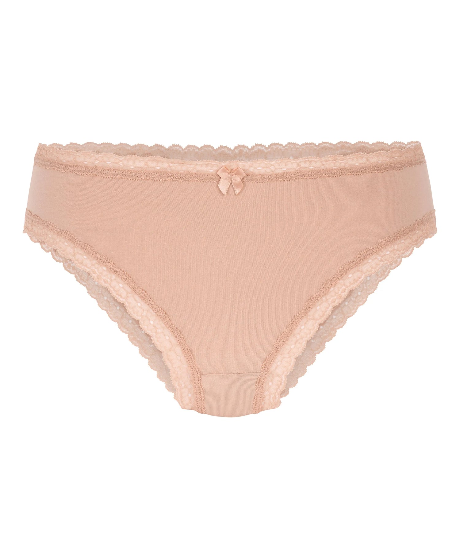 Hunkemoller Tan Women Georgia Cotton Brazilian SKU: 303561_Tan Image 04