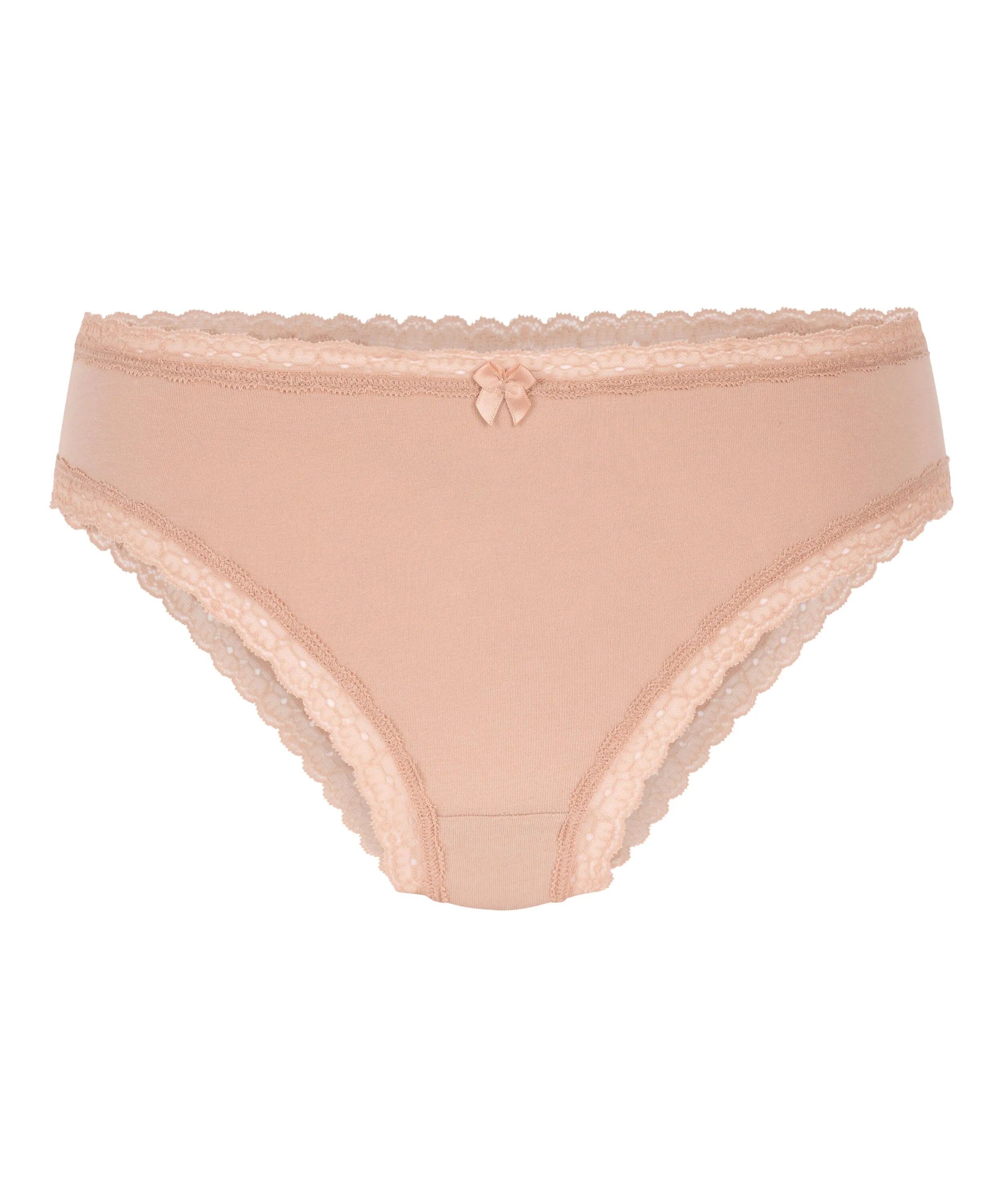 Hunkemoller Tan Women Georgia Cotton Brazilian SKU: 303561_Tan Image 04