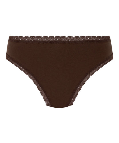Hunkemoller Brown Women Georgia Cotton Brazilian SKU: 303562_Brown Image 06