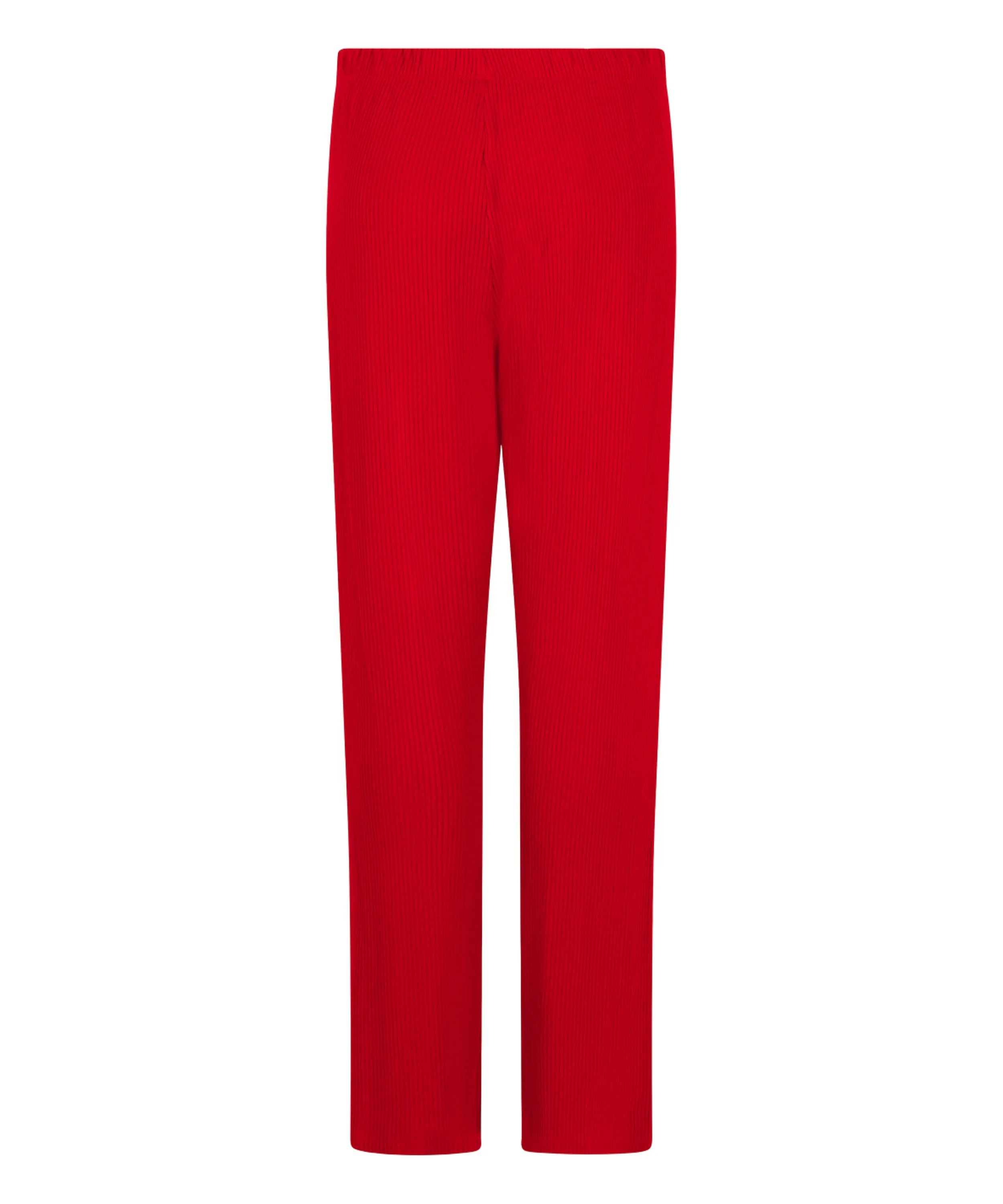 Hunkemoller_Red_Brushed Jersey Trousers_303580_Savvy Red_06