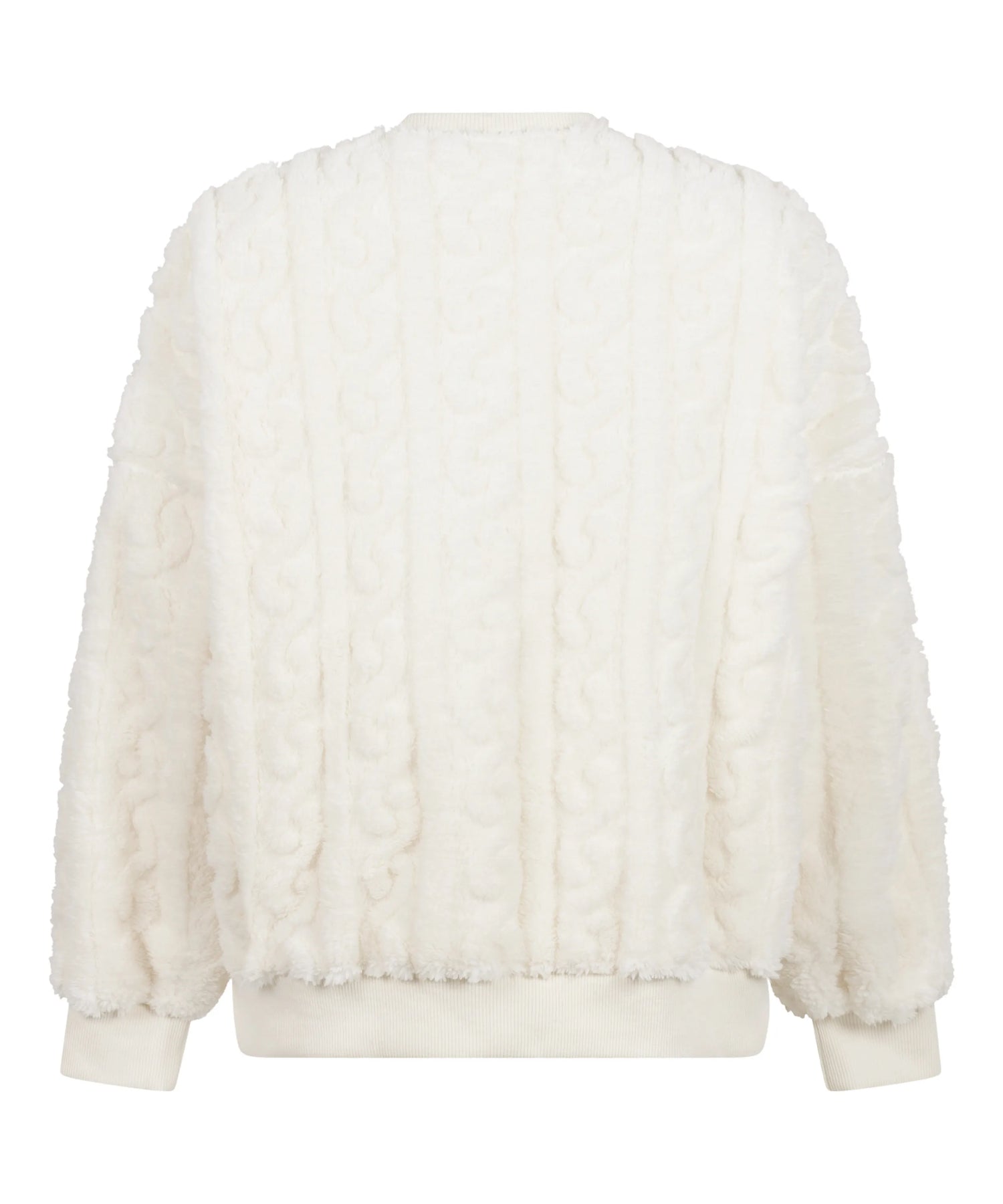 Hunkemoller_White_Top Cable Fleece_303590_Gardenia_06