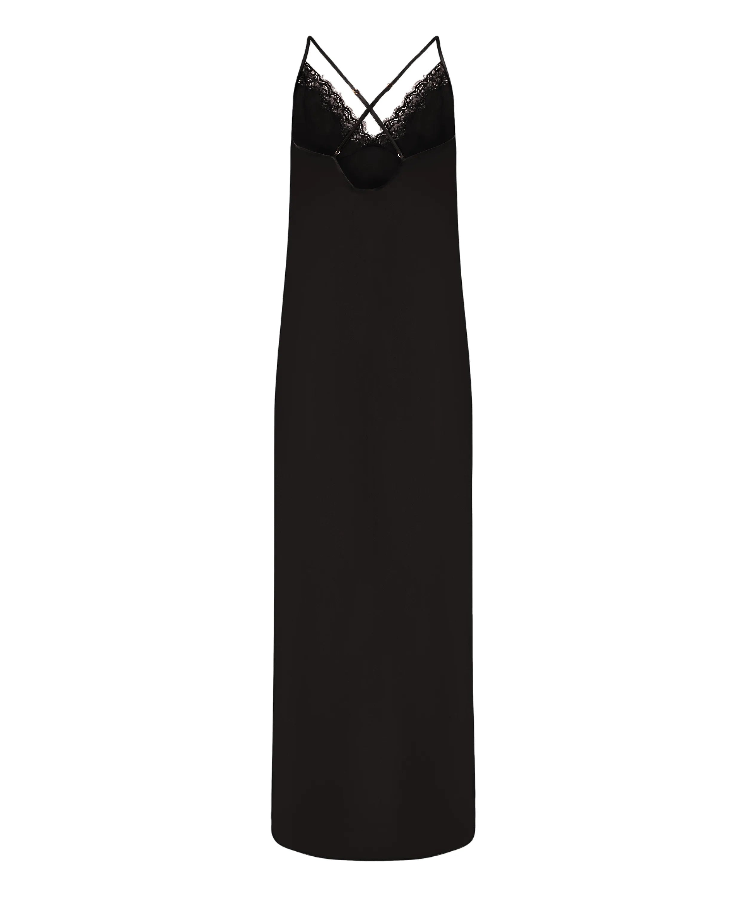Hunkemoller_Black_Mya Slipdress_303607_Caviar_11