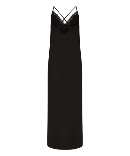 Hunkemoller_Black_Mya Slipdress_303607_Caviar_11