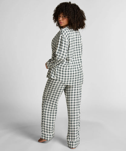 Hunkemoller_Green_Pyjamaset Twill_303610_Green Gables_03