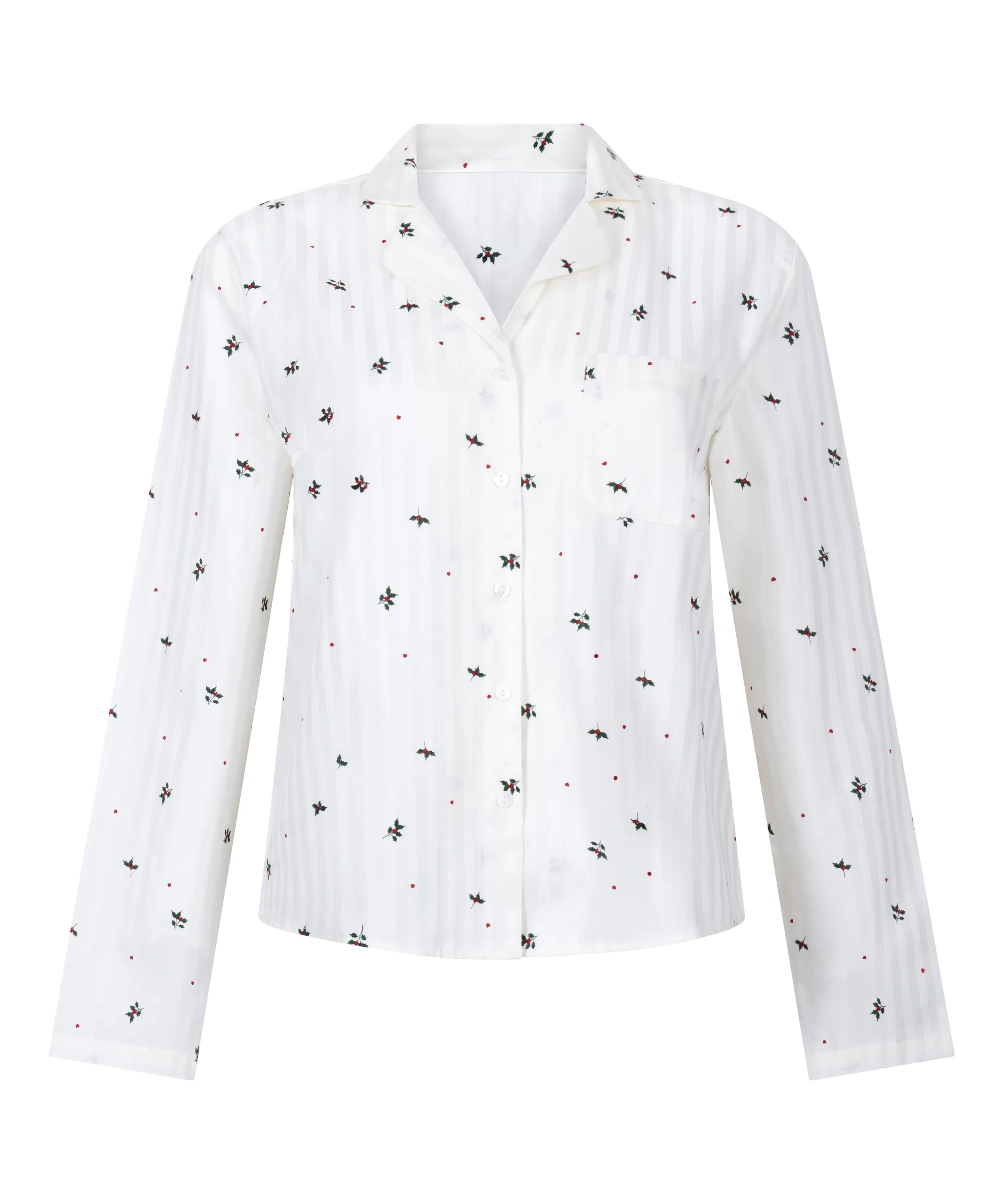 Hunkemoller_White_Jacquard Jacket Longsleeve_303619_Gardenia_06
