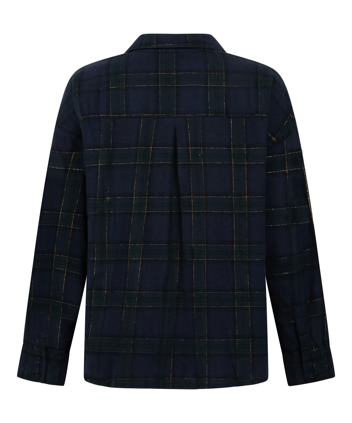 Hunkemoller_Blue_Flannel Pyjama Top_303622_Naval Academy_06