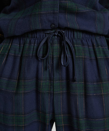 Hunkemoller_Blue_Flannel Pyjama Pants_303625_Naval Academy_02