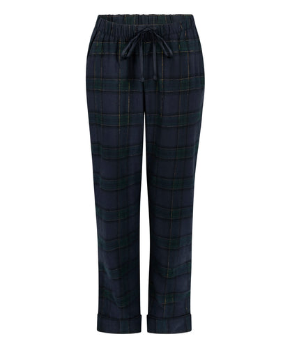Hunkemoller_Blue_Flannel Pyjama Pants_303625_Naval Academy_04