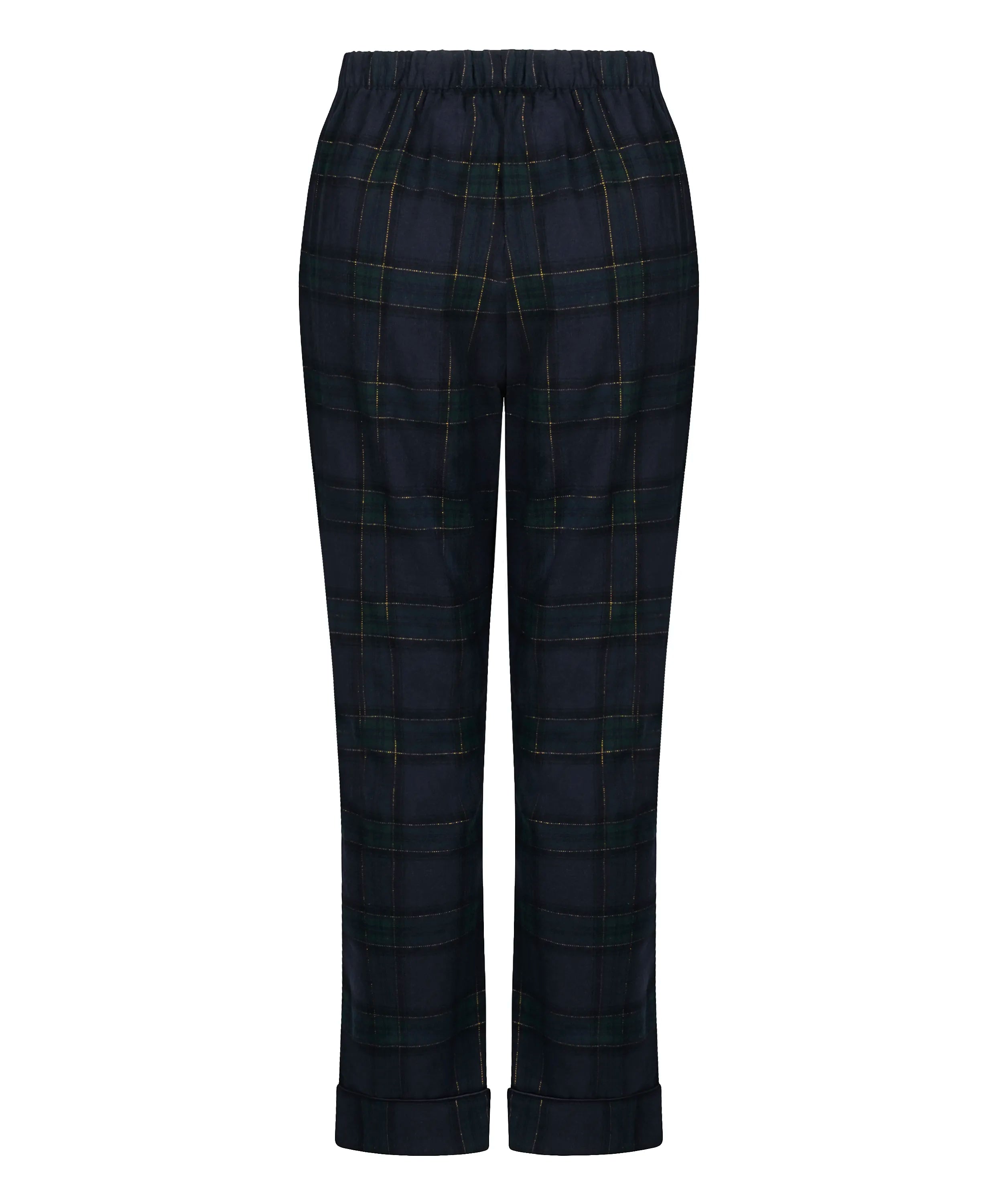 Hunkemoller_Blue_Flannel Pyjama Pants_303625_Naval Academy_05