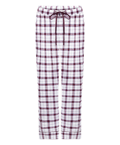 Hunkemoller_White_Flannel Pyjama Pants_303626_Gardenia_06