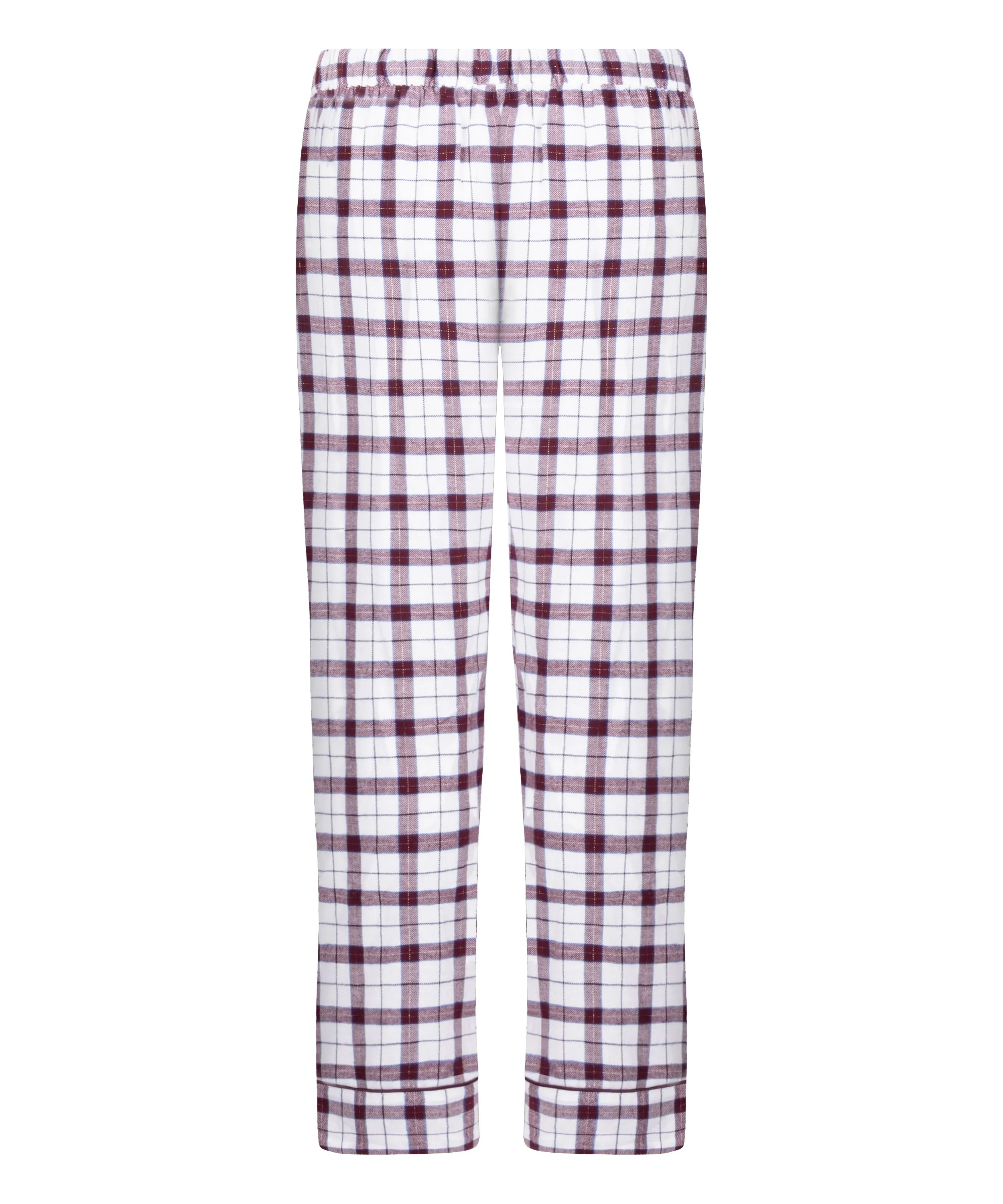 Hunkemoller_White_Flannel Pyjama Pants_303626_Gardenia_07