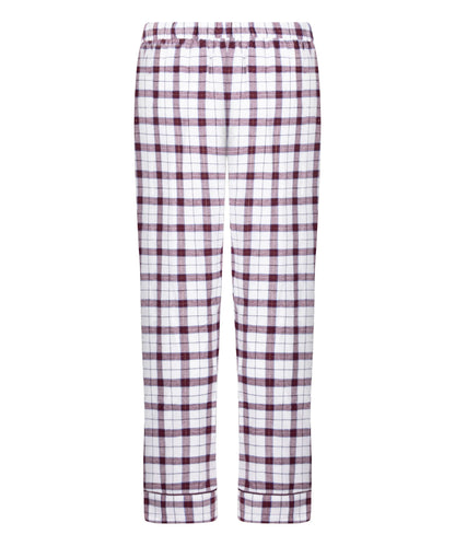 Hunkemoller_White_Flannel Pyjama Pants_303626_Gardenia_07