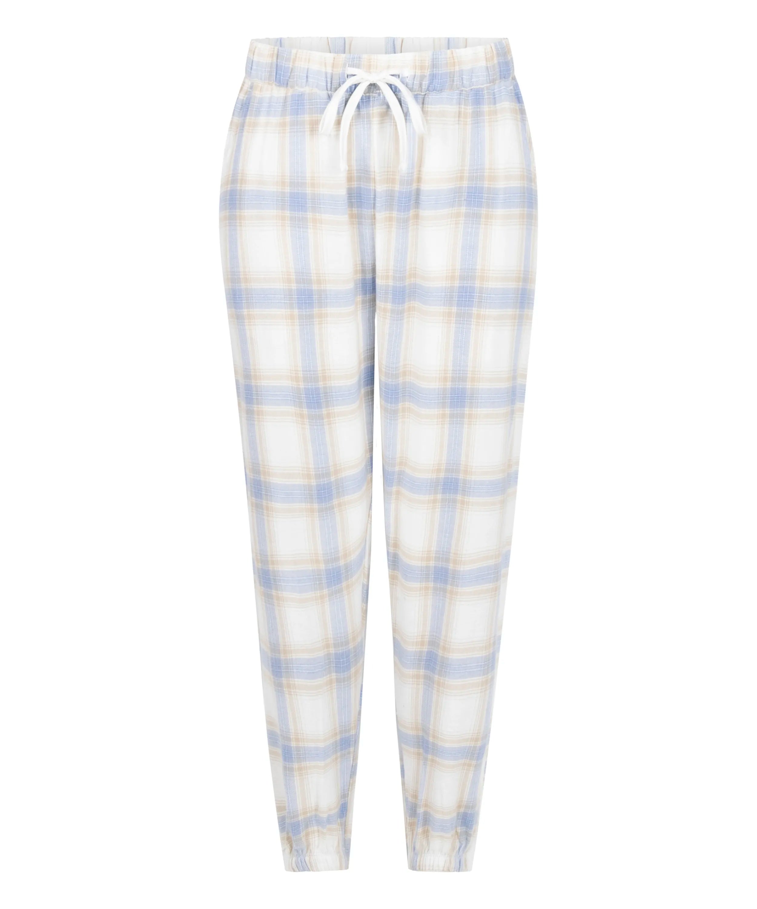 Hunkemoller_Blue_Flannel Pyjama Pants_303627_Zen Blue_06