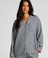 Hunkemoller_Blue_Essentials Flannel Pyjama Top_303628_Peacoat_01