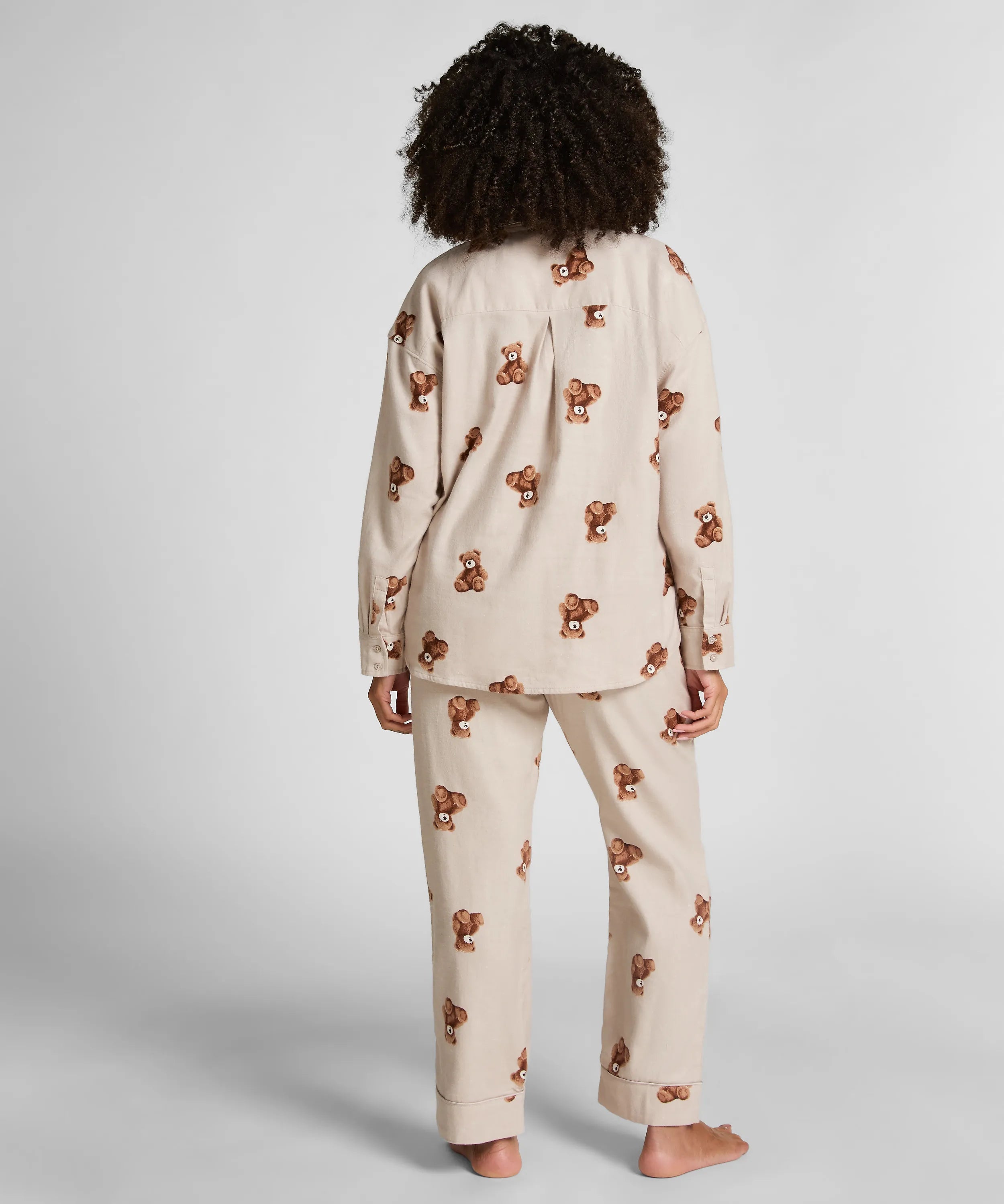 Hunkemoller_Beige_Pant Flannel Straight Bear_303636_Gray Morn_03