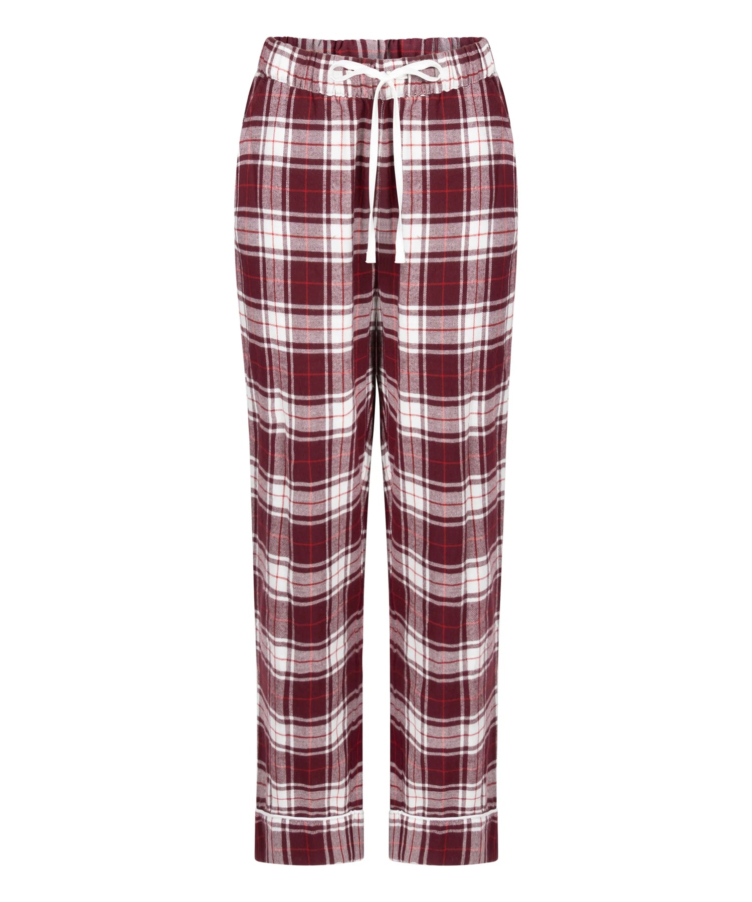 Hunkemoller_Purple_Flannel Pyjama Pants_303637_Windsor Wine_04
