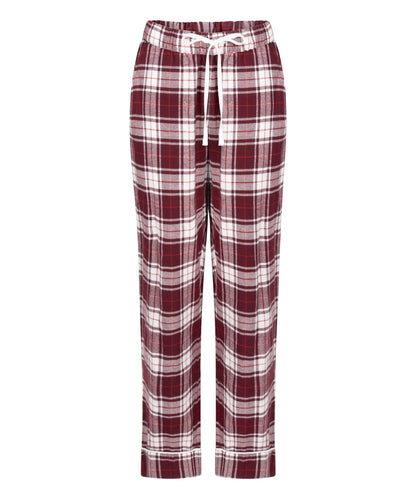 Hunkemoller_Purple_Flannel Pyjama Pants_303637_Windsor Wine_04